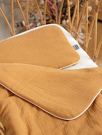 Conjunto de manta y cojín para cuna o moisés | SEVIRA KIDS