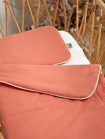 Conjunto de manta y cojín para cuna o moisés | SEVIRA KIDS