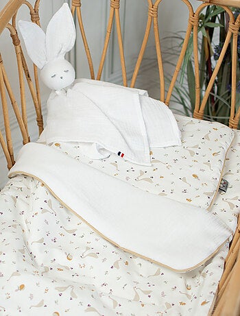 Conjunto de manta y cojín para cuna o moisés sidonia - SEVIRA KIDS