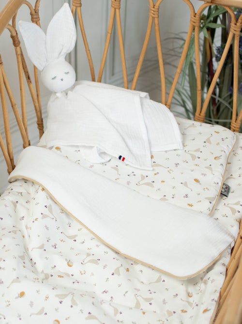 Conjunto de manta y cojín para cuna o moisés sidonia | SEVIRA KIDS - Kiabi