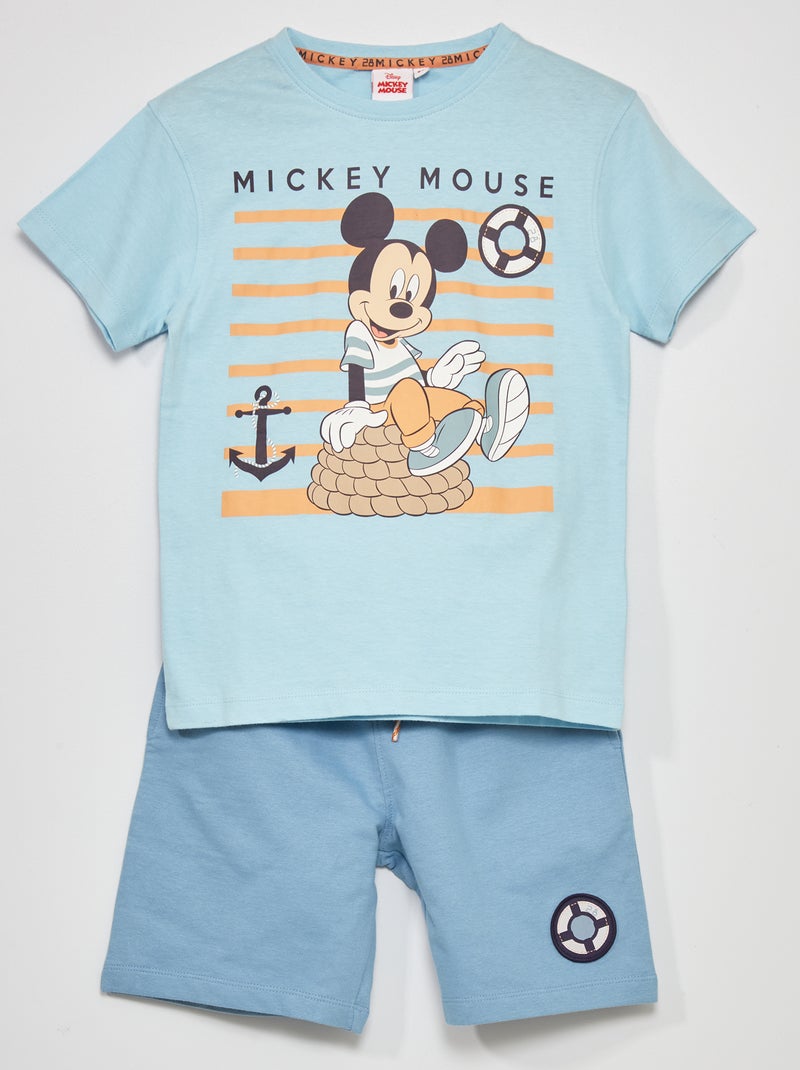 Conjunto de 'Mickey'  - 2 piezas azul - Kiabi