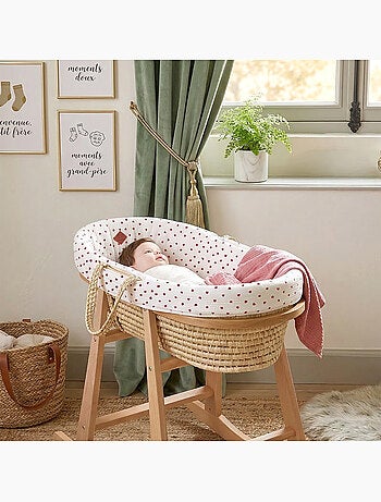 Conjunto de moisés para bebé en gasa de algodón | SEVIRA KIDS