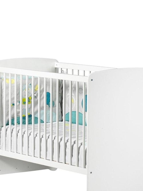 Conjunto de muebles para bebé con cuna 120x60?cm, cómoda con cambiador y armario de 2 - BABYPRICE - Kiabi
