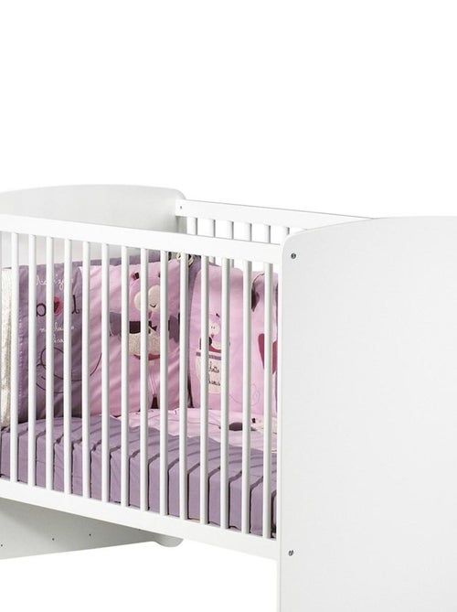 Conjunto de muebles para bebé con cuna 120x60?cm, cómoda con cambiador y armario de 2 - BABYPRICE - Kiabi