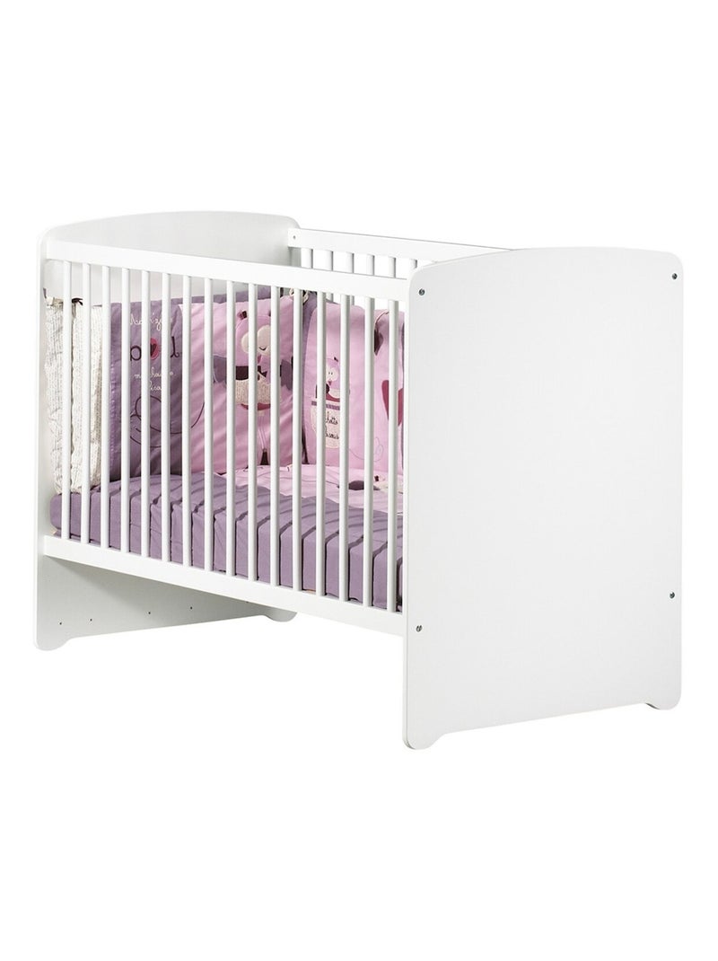Conjunto de muebles para bebé con cuna 120x60?cm y cómoda con - BABYPRICE Blanco - Kiabi