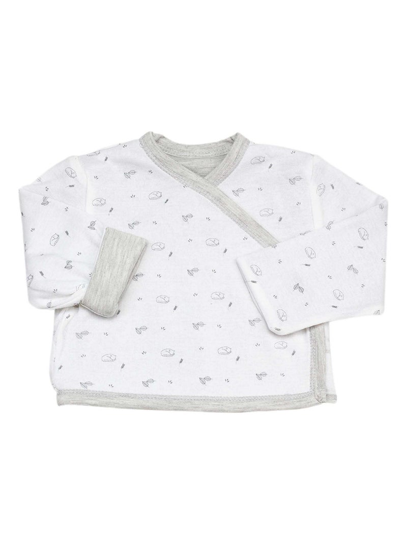 Conjunto de nacimiento de 3 piezas Gris - Kiabi