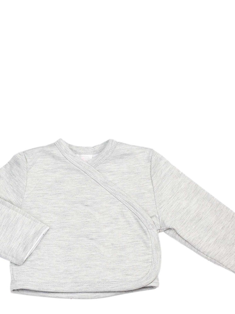 Conjunto de nacimiento de 3 piezas Gris - Kiabi