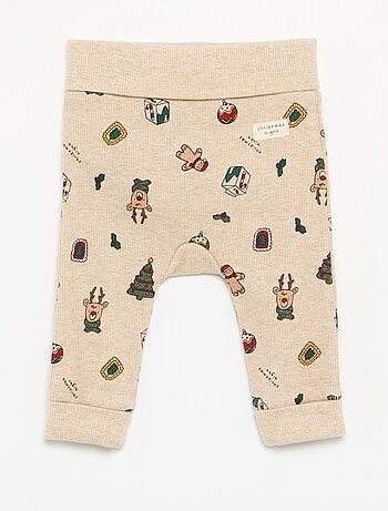 Conjunto de Navidad de 2 piezas - Body de manga larga + legging