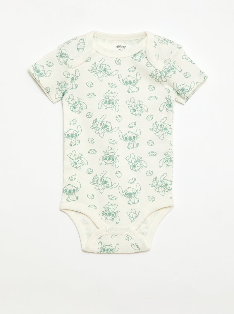 Conjunto de noche body y pelele - 2 piezas 'Disney' Verde - Kiabi