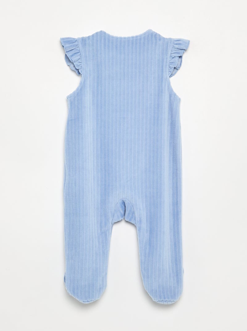 Conjunto de noche de 2 piezas - Pijama sin mangas + body Blanco - Kiabi