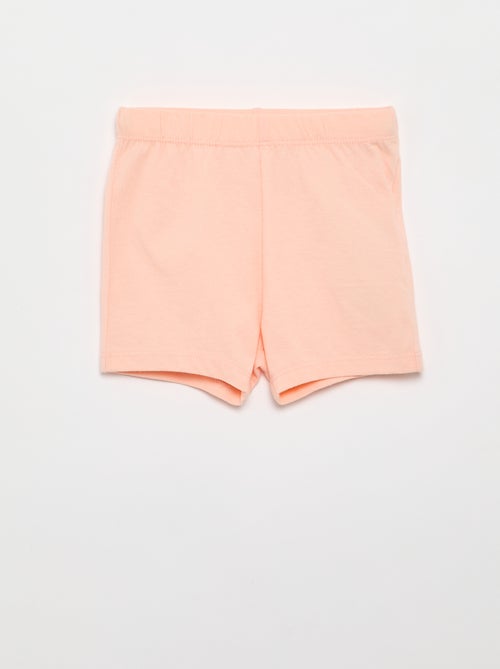Conjunto de noche 'Disney' - body con volante + Pantalón corto - Kiabi