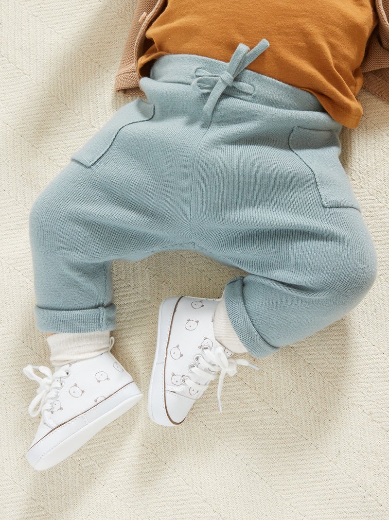 Conjunto de pantalón + calcetines - 2 piezas AZUL - Kiabi