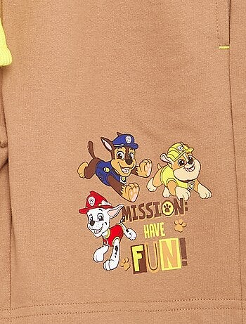 Conjunto de pantalón corto + camiseta "Patrulla Canina