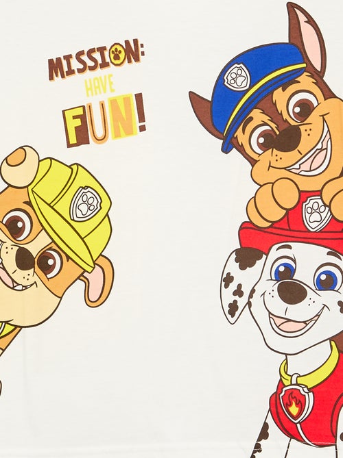 Conjunto de pantalón corto + camiseta "Patrulla Canina" - Kiabi