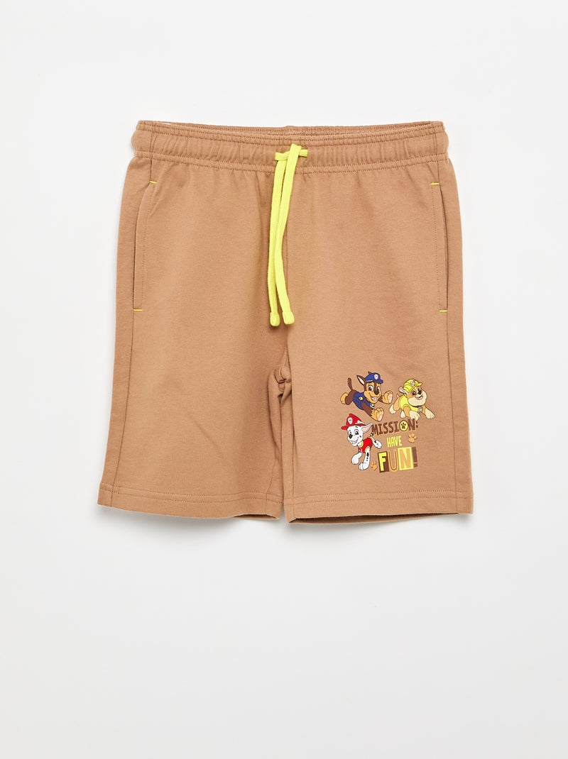 Conjunto de pantalón corto + camiseta "Patrulla Canina" Blanco - Kiabi