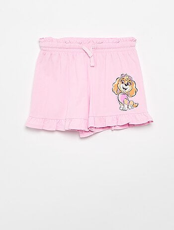 Conjunto pantalón corto + camiseta "Patrulla Canina