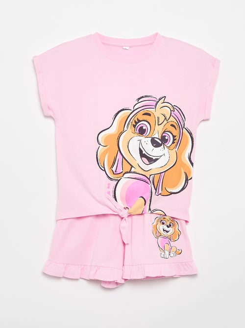 Conjunto de Pantalón corto + camiseta 'Patrulla Canina' - Kiabi