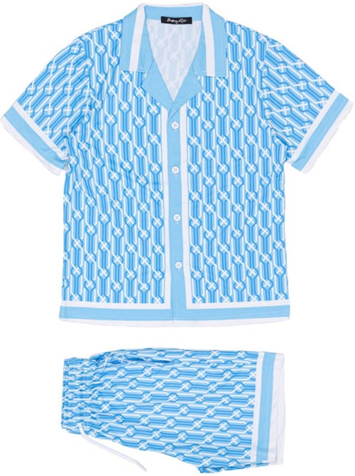 Conjunto de pantalón corto y camisa Kebello - Kiabi