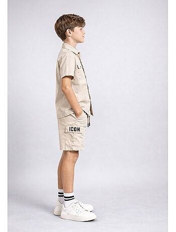 Conjunto de pantalón corto y camisa Kebello
