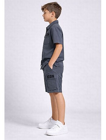 Conjunto de pantalón corto y camisa Kebello