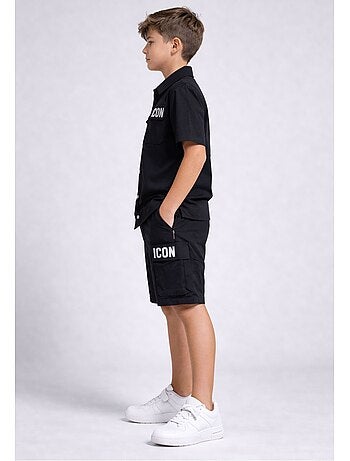 Conjunto de pantalón corto y camisa Kebello