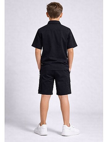 Conjunto de pantalón corto y camisa Kebello