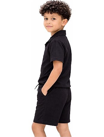 Conjunto de pantalón corto y camisa Kebello