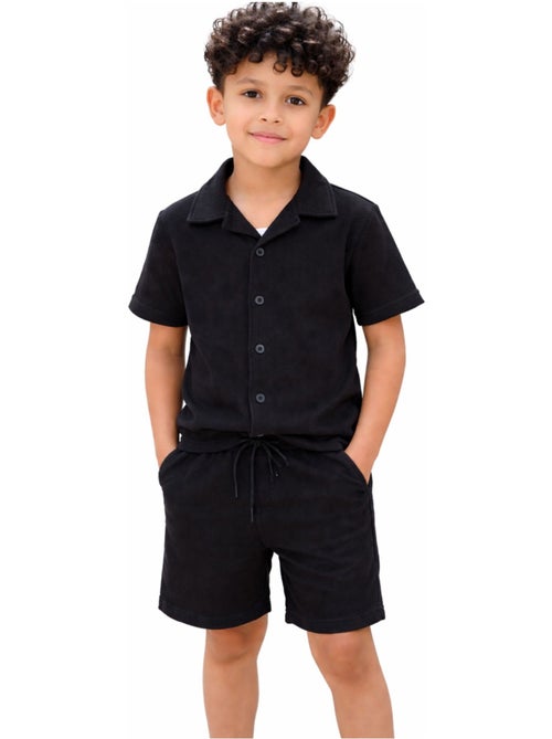 Conjunto de pantalón corto y camisa Kebello - Kiabi