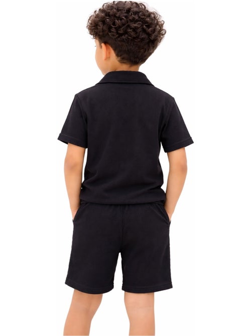 Conjunto de pantalón corto y camisa Kebello - Kiabi