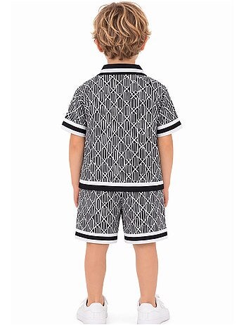 Conjunto de pantalón corto y camisa Kebello