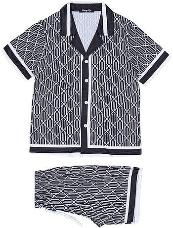 Conjunto de pantalón corto y camisa Kebello