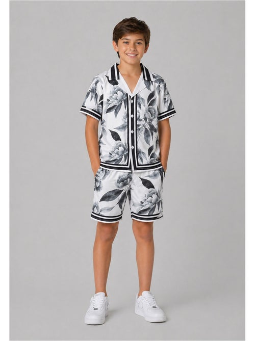 Conjunto de pantalón corto y camisa Kebello - Kiabi