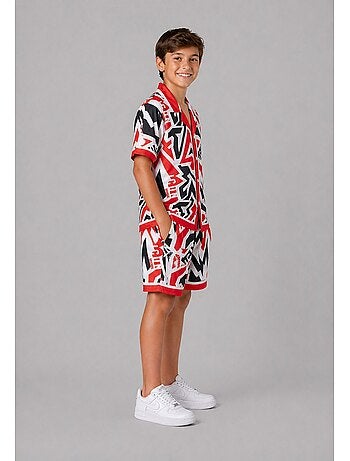 Conjunto de pantalón corto y camisa Kebello