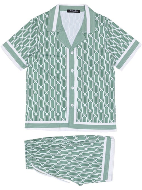 Conjunto de pantalón corto y camisa Kebello - Kiabi