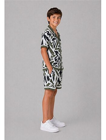 Conjunto de pantalón corto y camisa Kebello