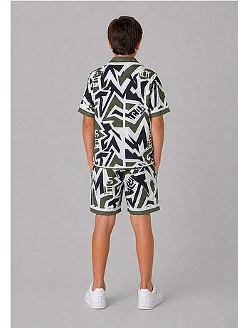 Conjunto de pantalón corto y camisa Kebello