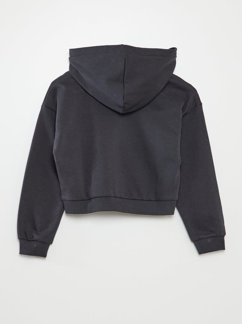 Conjunto de pantalón + sudadera de chándal con capucha - 2 piezas NEGRO - Kiabi