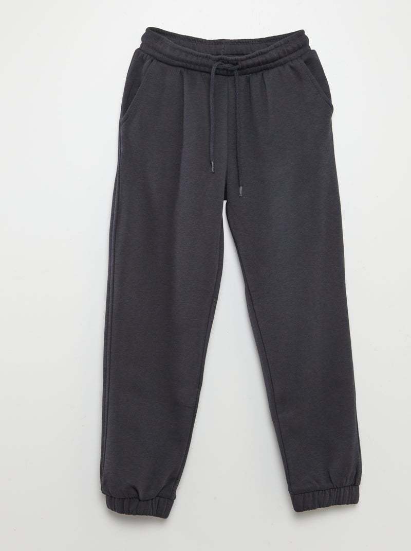 Conjunto de pantalón + sudadera de chándal con capucha - 2 piezas NEGRO - Kiabi