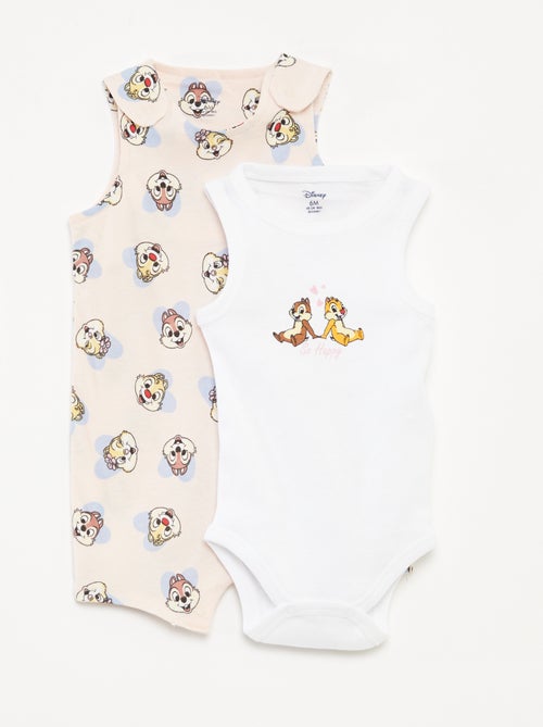 Conjunto de pelele + body 'Disney' - 2 piezas - Kiabi