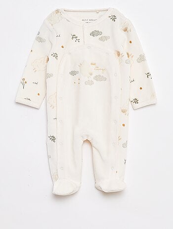 Conjunto de pelele + body + doudou - 3 piezas