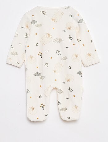 Conjunto de pelele + body + doudou - 3 piezas