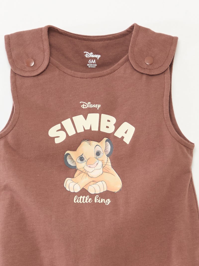 Conjunto de pelele + body 'Simba' 'Disney' - 2 piezas simba - Kiabi