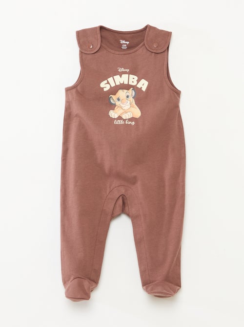 Conjunto de pelele + body 'Simba' 'Disney' - 2 piezas - Kiabi