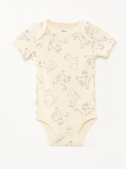 Conjunto de pelele + body 'Simba' 'Disney' - 2 piezas - Kiabi