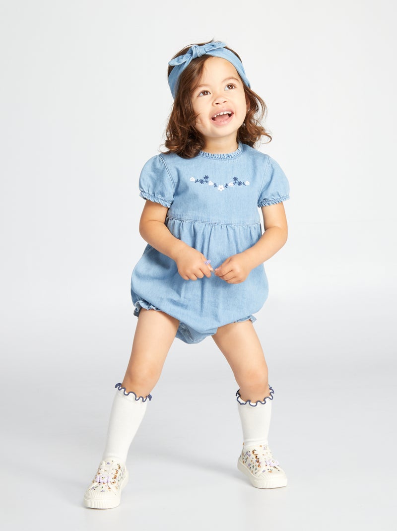Conjunto de pelele con accesorios AZUL - Kiabi