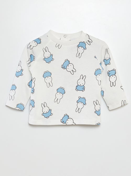 Conjunto de peto + camiseta 'Miffy' - 2 piezas - Kiabi