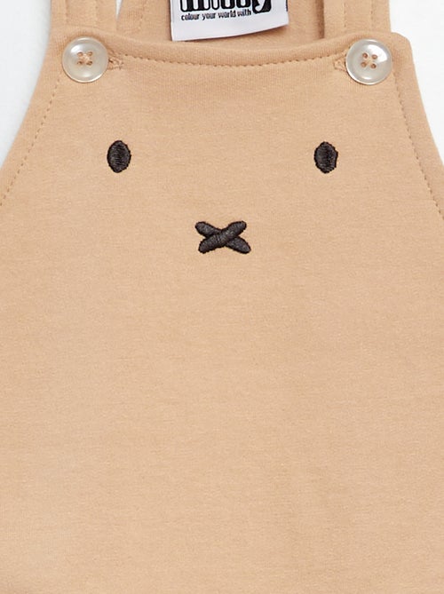 Conjunto de peto + camiseta 'Miffy' - 2 piezas - Kiabi