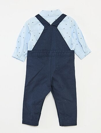 Conjunto de peto largo
