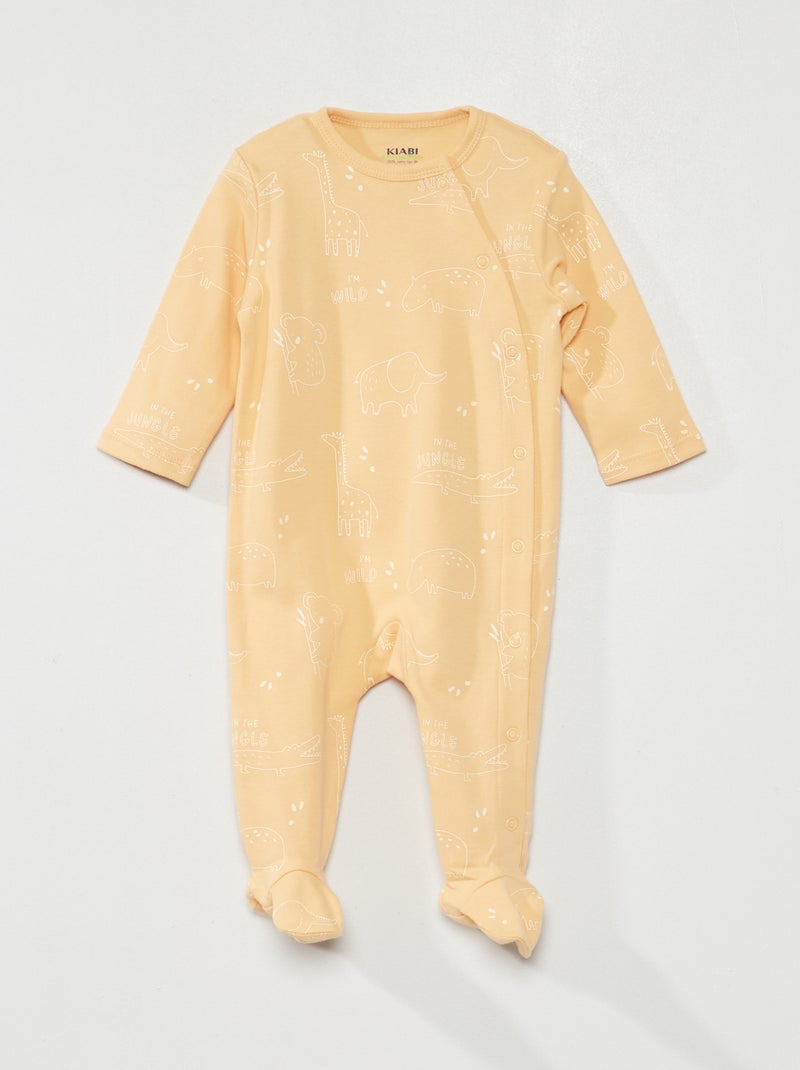 Conjunto de pijama - 2 piezas AMARILLO - Kiabi