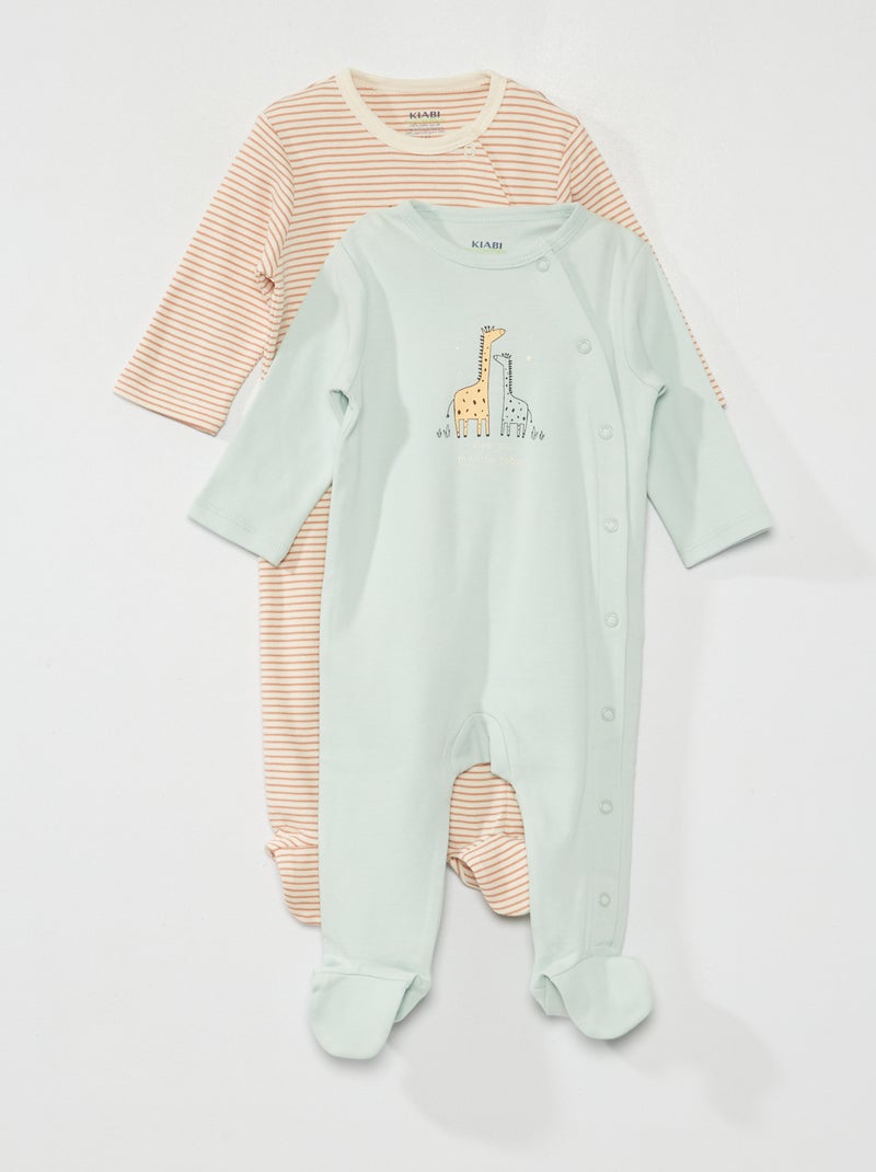 Conjunto de pijama - 2 piezas AZUL - Kiabi